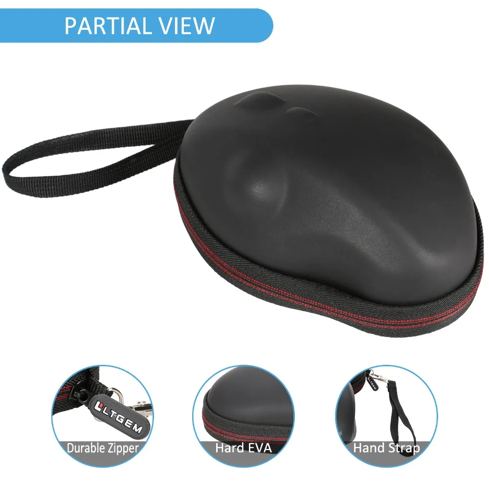 LTGEM-funda rígida de viaje EVA para ratón Logitech MX ERGO Advanced Wireless Trackball - imagen 4
