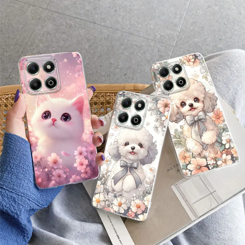 Para ZTE Blade A55 A35 A54 A34 funda de teléfono de lujo para ZTE Blade A53 A53 Pro mariposa cubierta protectora de silicona suave transparente - imagen 5