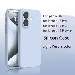 Carcasa iPhone Silicona Líquida Mate Antigolpes – Protección