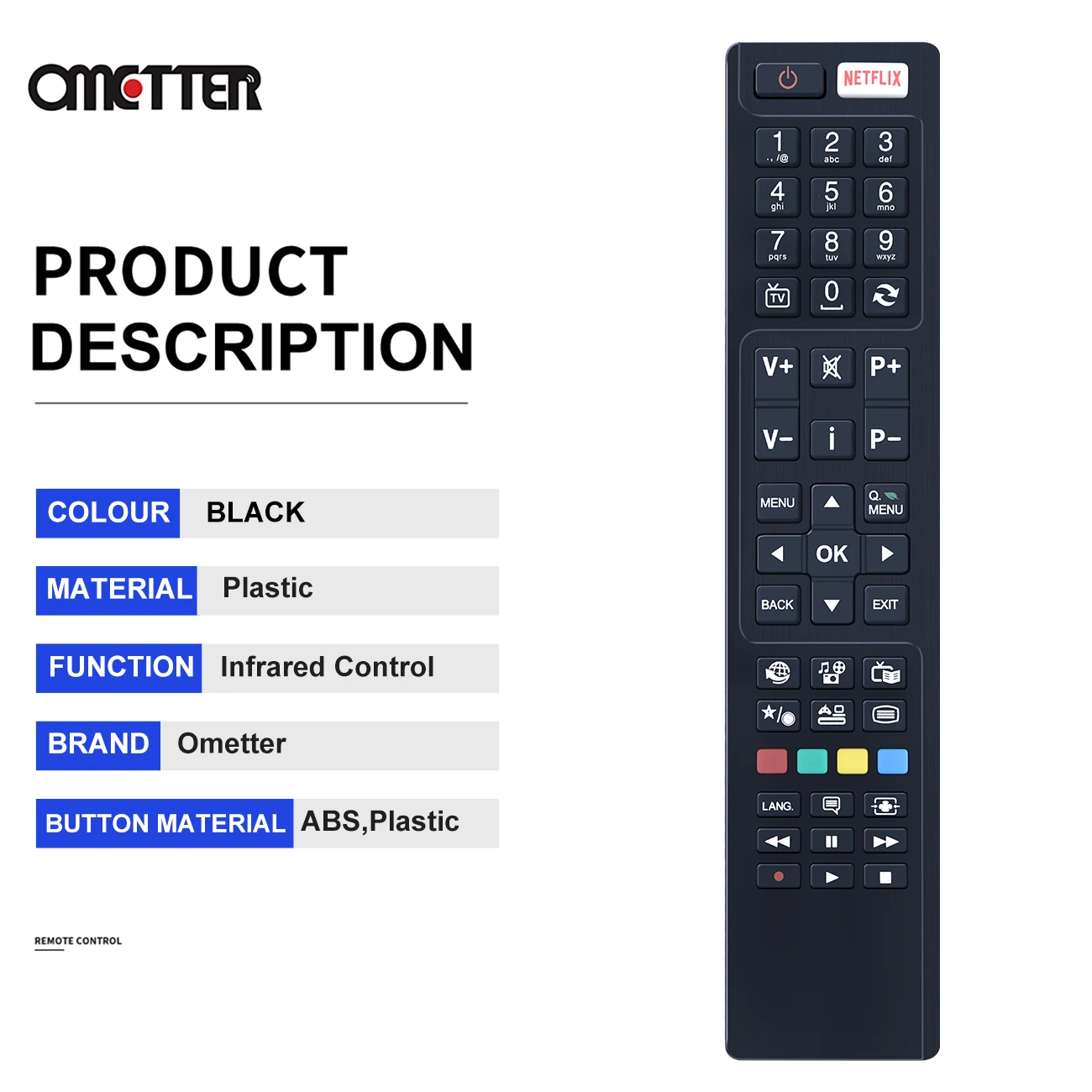 RC48125 30089237   Para PANASONIC TV Control remoto RC48127 TX-40CX400 TX-40CX400B TX-48CX400 TX-48CX400B TX-55CX400 TX-55CX400B - imagen 4