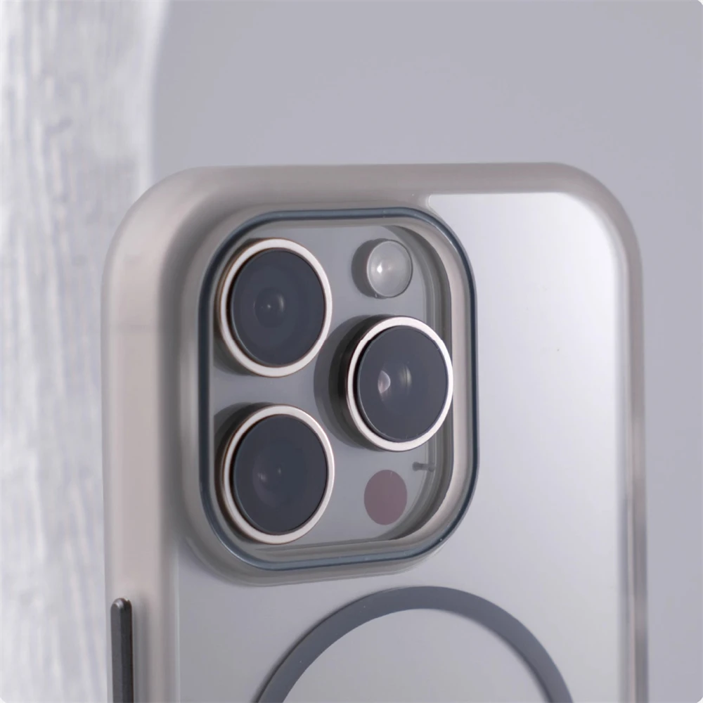 Funda transparente a prueba de golpes para Magsafe, funda transparente con carga inalámbrica magnética para iPhone 17 Air 16 Pro Max 15 14 13 12 - imagen 3