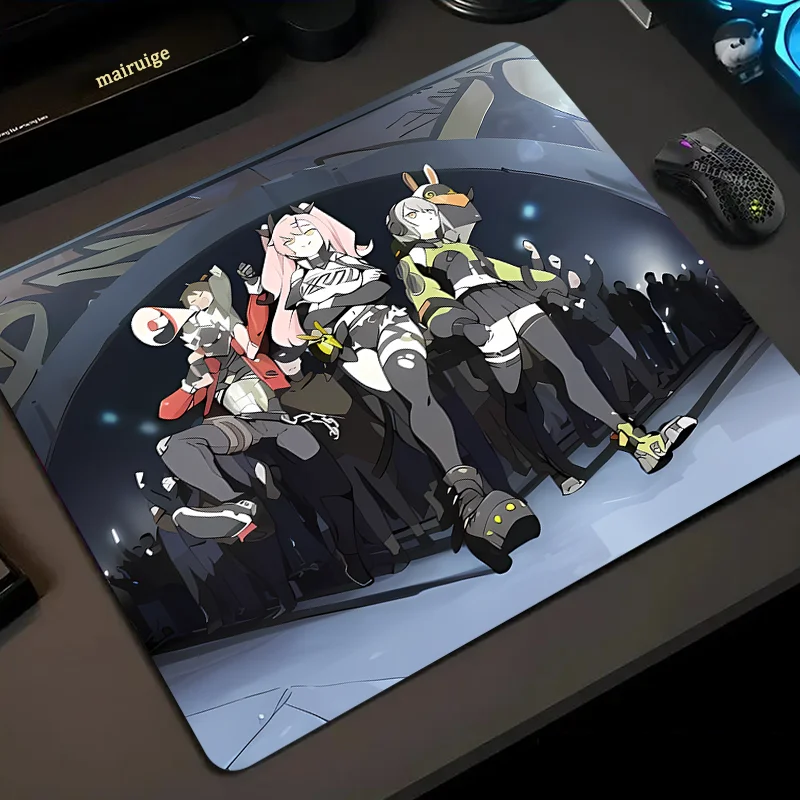 Zenlesszezero-alfombrilla de ratón grande de goma natural, alfombrilla de ratón de escritorio para juegos, impermeable y fácil de limpiar, alfombrilla de mesa para ordenador portátil - imagen 2