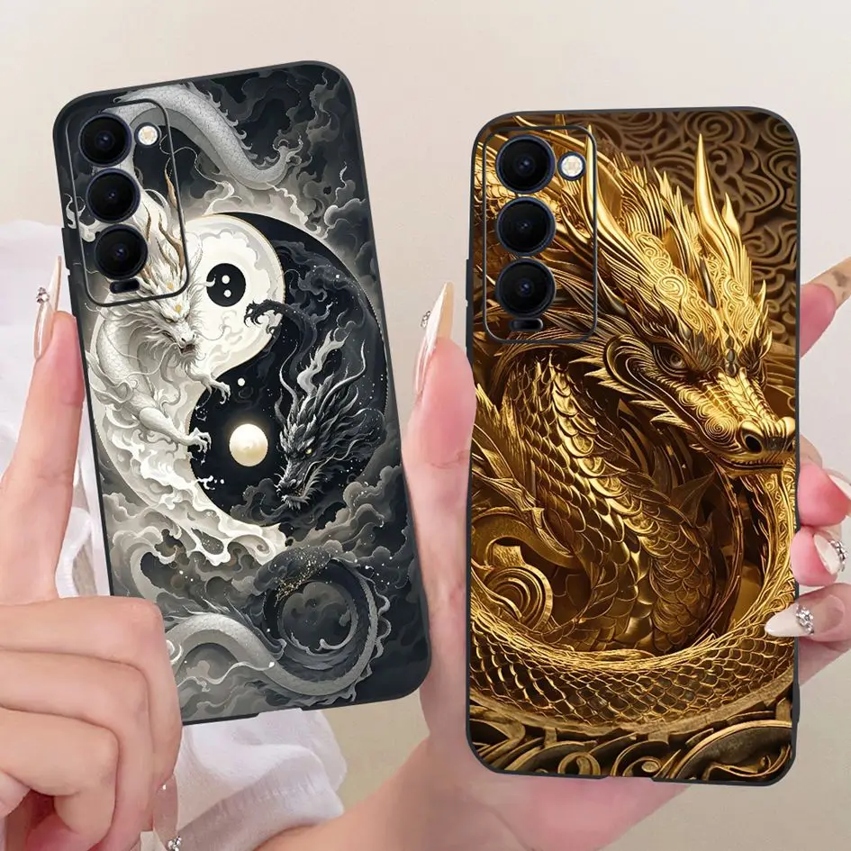 Funda para Tecno Camon 18 18P 18T 18i, funda de teléfono nueva y elegante con lazo de flores, Fundas mate de silicona suave para Camon 18 Premier Coque - imagen 2