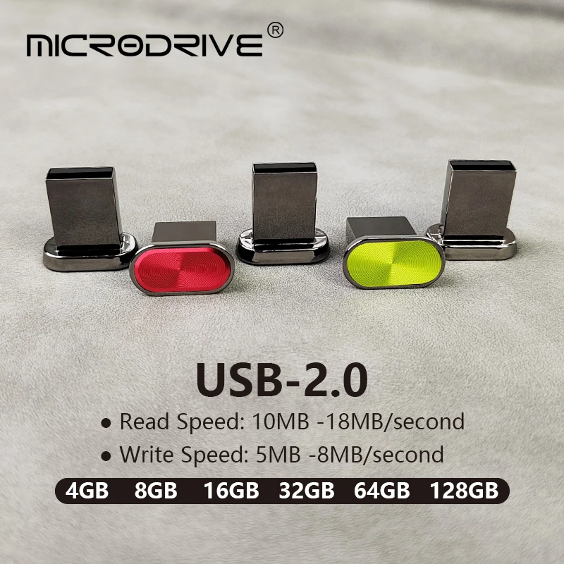 Unidad Flash USB Super Mini, Pendrive resistente al agua de 64GB, 32GB, 16GB, 8GB, 4GB, capacidad Real - imagen 3
