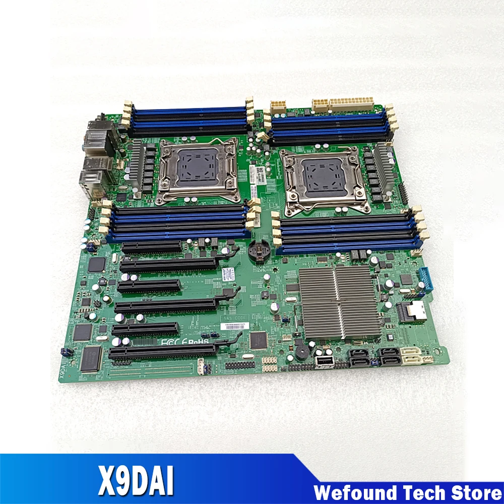 Para SUPERMICRO Intel 602 LGA 2011 DDR3 placa base de servidor de alta calidad completamente probada envío rápido X9DAI - imagen 2