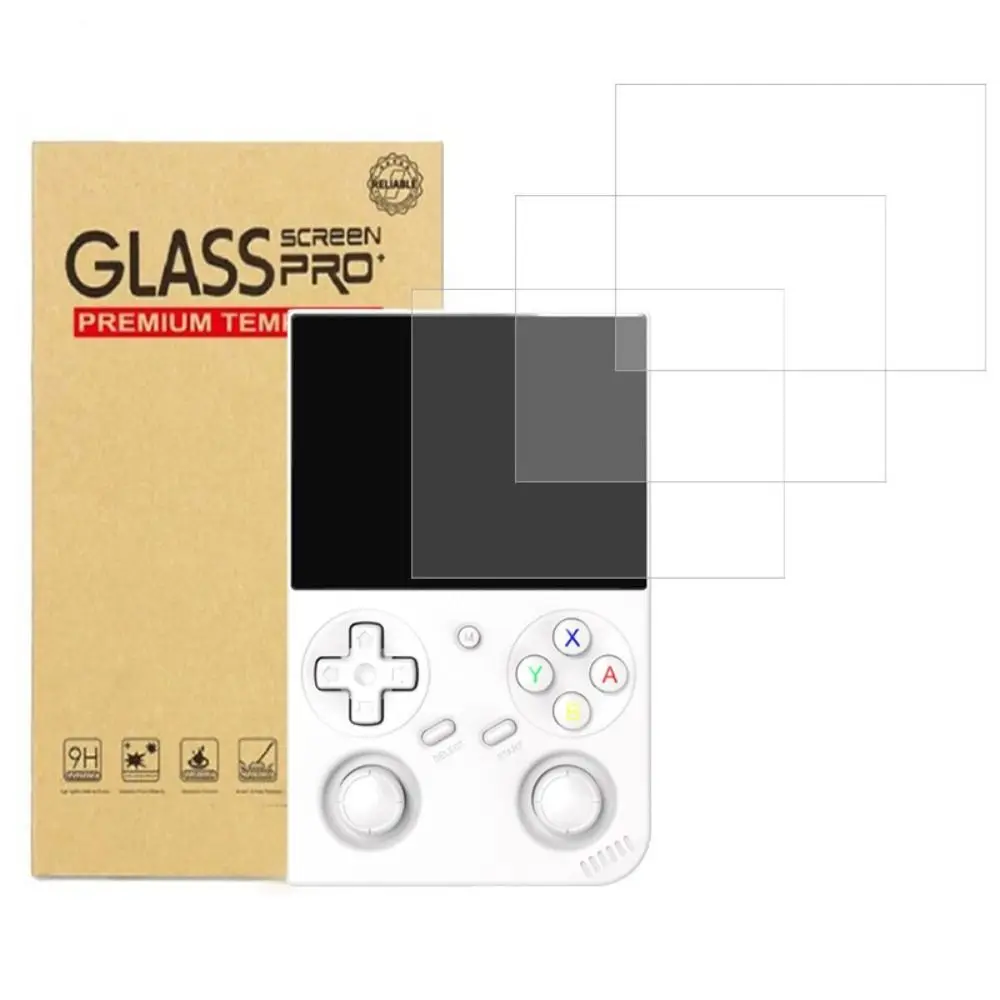 Protector de pantalla antiarañazos 9H, accesorios de vidrio templado antirreflectante, película protectora HD para Anbernic RG35XX Pro