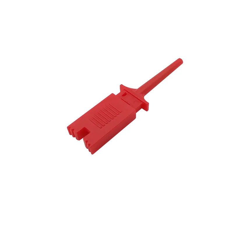 Clips de gancho de prueba planos, pinza telescópica, garra de sonda, tipo soldadura, cables de puente, abrazadera de ganchos de prueba electrónica - imagen 5