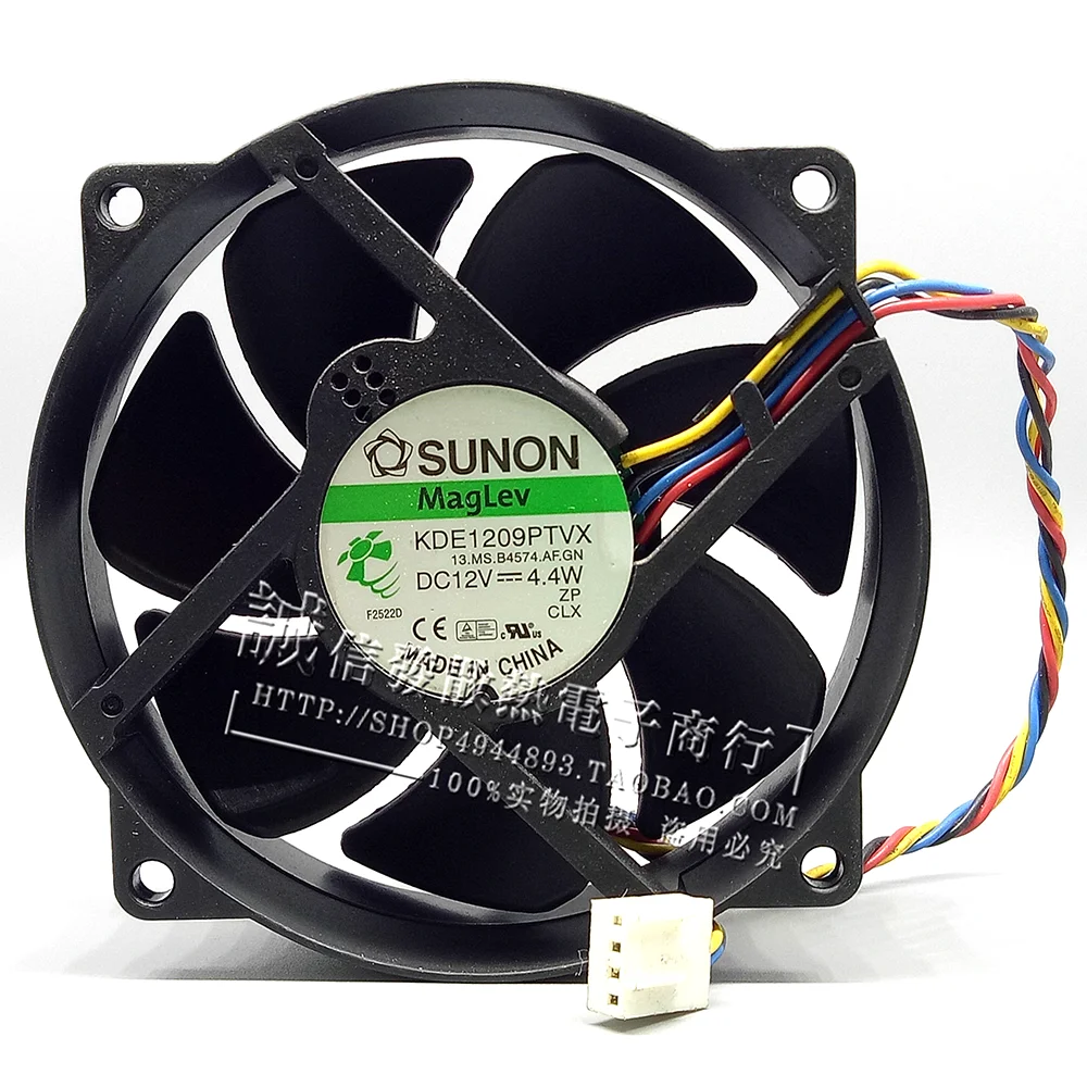 SUNON-ventilador de refrigeración Maglev, 9CM, 8CM, 8025, 9225, 90/80mm x 25mm, KDE1209PTVX, 12V, 4,4 W