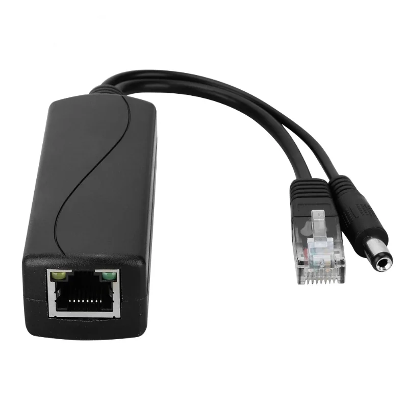Adaptador Conectores POE 48V 12V Cable Divisor Inyector Fuente Alimentación Huawei Hikvision Nuevo 2019 - Vista principal del producto