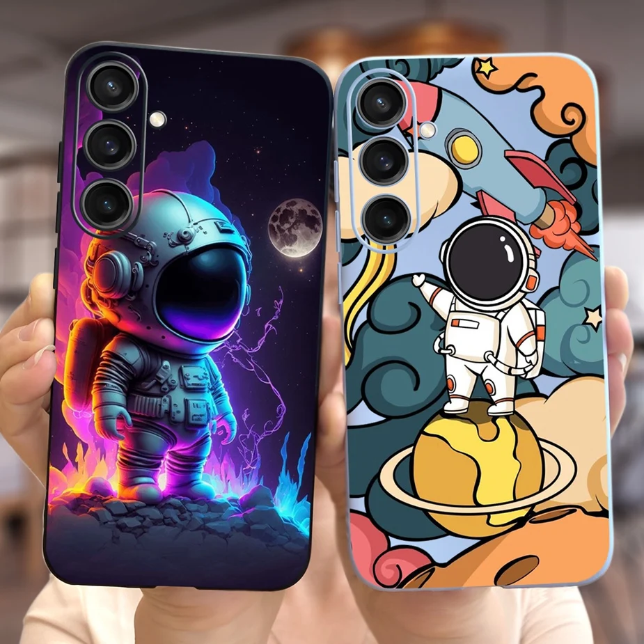 Para Samsung Galaxy S23 FE funda S23 Plus nueva moda caramelo pintado suave funda de teléfono de silicona para Samsung S23 Ultra S 23 S23 + Shell - imagen 5