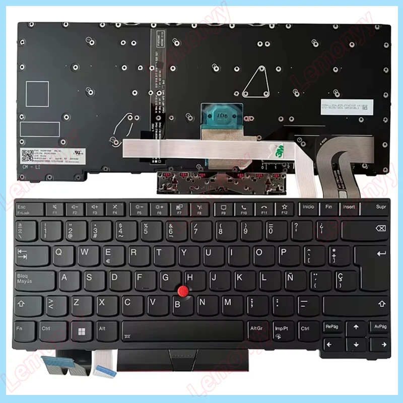 Nuevo teclado para ordenador portátil EE. UU./español para Lenovo Thinkpad T14 Gen 1P14s Gen 1 5N20V43904 5N20V43893