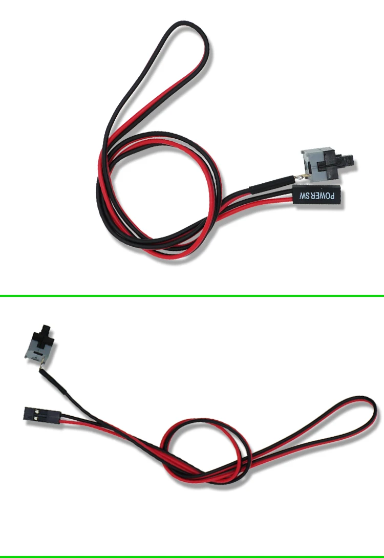 Cable de reinicio para ordenador de escritorio, 2 pines, botón pulsador de encendido/apagado, interruptor de reinicio, E/S SW - imagen 2