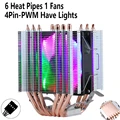 6Heat pipes 1Fan4pin