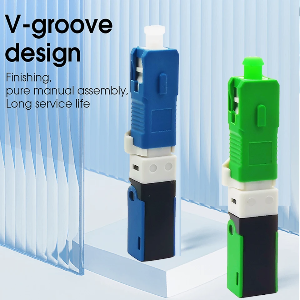 ESC250D FTTH SC UPC conector rápido de fibra óptica SC FTTH conector rápido de fibra óptica incorporado ESC250P - imagen 3