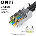 CAT6A Silver 100pcs