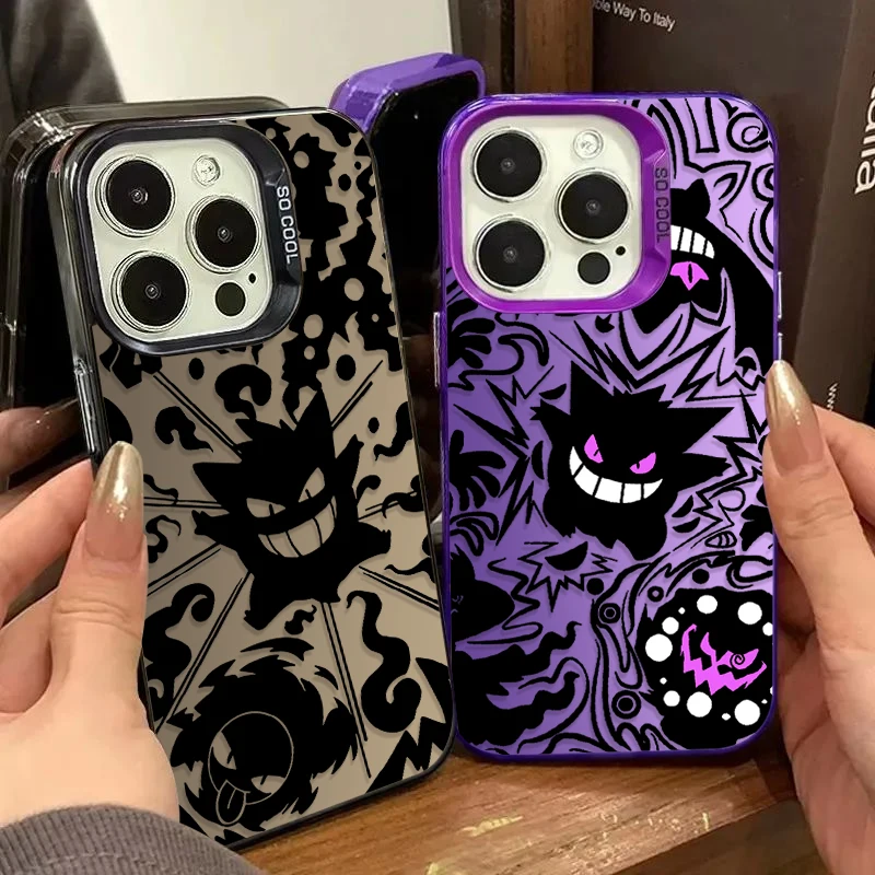 Bonita funda P-Pokemon Gengars para Xiaomi Redmi Note 14 14S 13 12 11 Pro Plus 4G 5G 12S 11S 10S 10 9 9S 12C 13C 14C A3 A4 - imagen 2