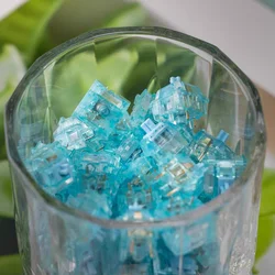Interruptores para Teclado Mecánico KTT Lineal Silencioso Azul