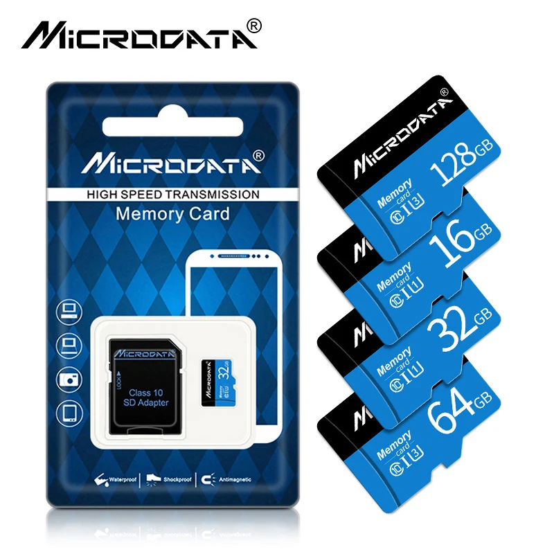 Tarjetas de memoria Clase 10 de alta velocidad 8GB 16GB 32GB 64GB 128GB 256GB tarjeta micro tf sd tarjeta TF cartao de memoria 16GB Minisd con regalo - imagen 4