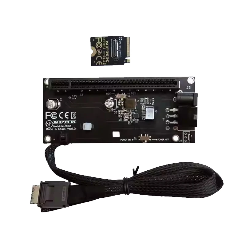 Tarjeta gráfica externa NVMe M.2 a Oculink SFF-8612, adaptador eGPU para ordenador portátil - imagen 5