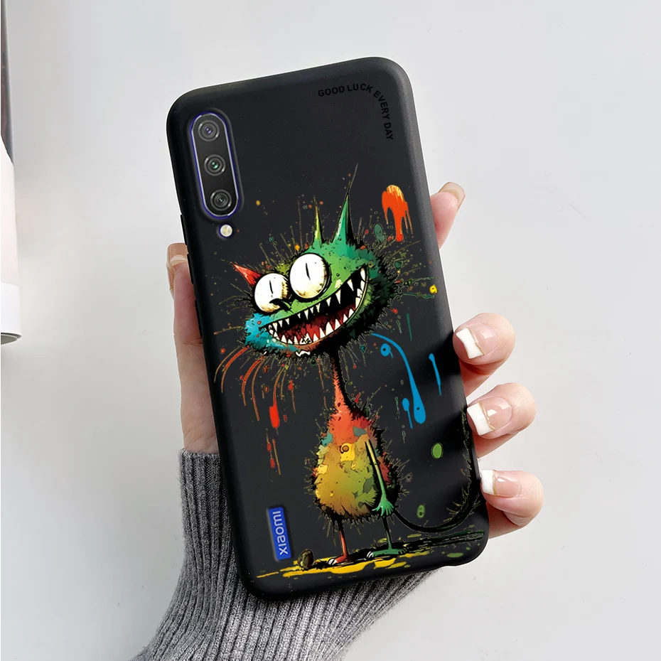 Para Xiaomi Mi A3 funda Mi A3 lindo astronauta Panda funda de teléfono de silicona para Xiomi Mi A3 A 3 MiA3 6,09 pulgadas Protector suave - imagen 4