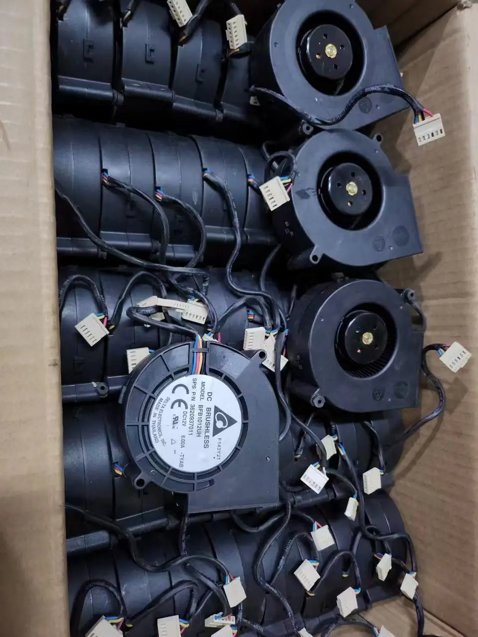 Soplador turbo súper violento 9733 Original, ventilador de refrigeración, secador de aire, 9,7 cm, cc 12V, 6A, BFB1012UH, calentador, parrilla, escape - imagen 3