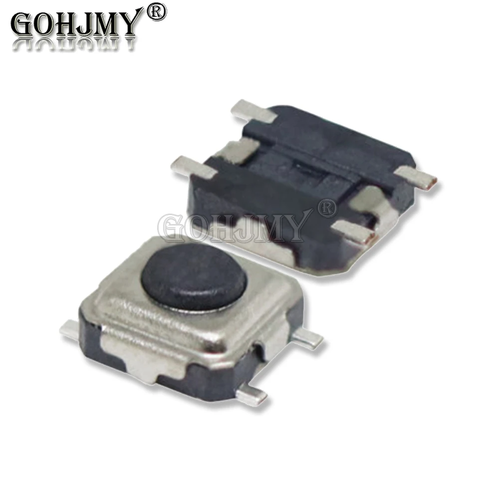 Mini interruptor de botón táctil SMT, 100 piezas, 3x3x1,5 MM, 3x3x2MM, microinterruptor momentáneo SMD 3x3x1,5 3x3x2, nuevo - imagen 2