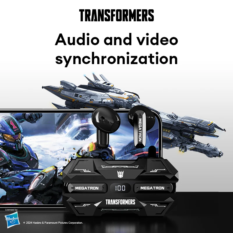 Nuevos transformadores TF-T51 TWS auriculares inalámbricos de larga resistencia con pantalla LED de potencia auriculares Bluetooth V5.4 llamadas HD auriculares - imagen 4