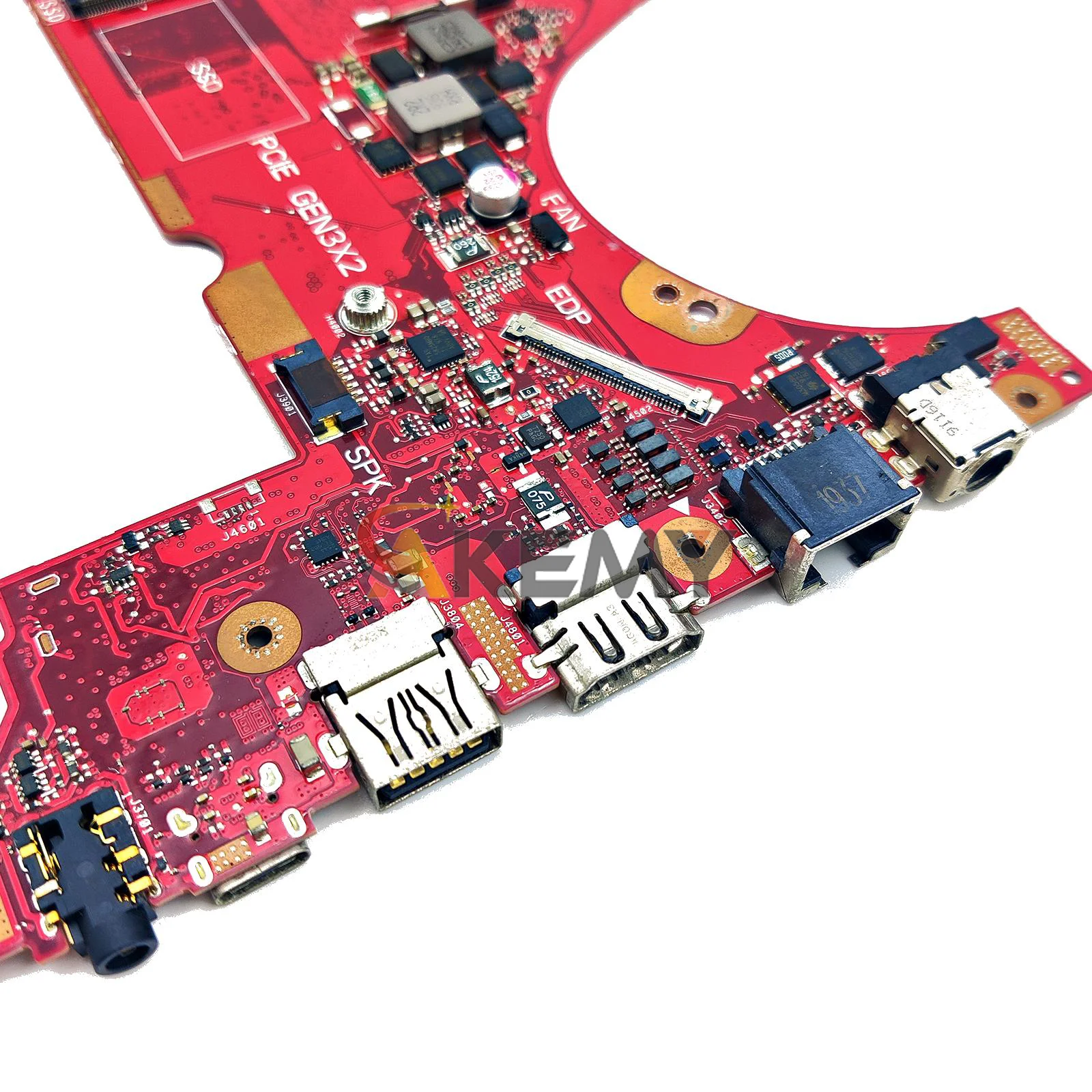 Placa base para ordenador portátil GU502DU para ASUS ROG Zephyrus M15 GU502D GA502D GU502DU placa base para portátil con CPU R5 R7 100% pruebas OK stk - imagen 4