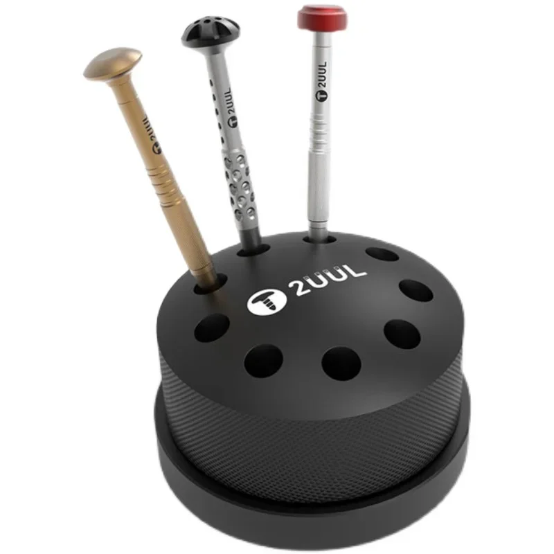 2UUL ST51 soporte de magnetización multifuncional, destornillador, Graver, pinzas, cepillo, reparación, caja de almacenamiento de escritorio, juegos de herramientas - imagen 5