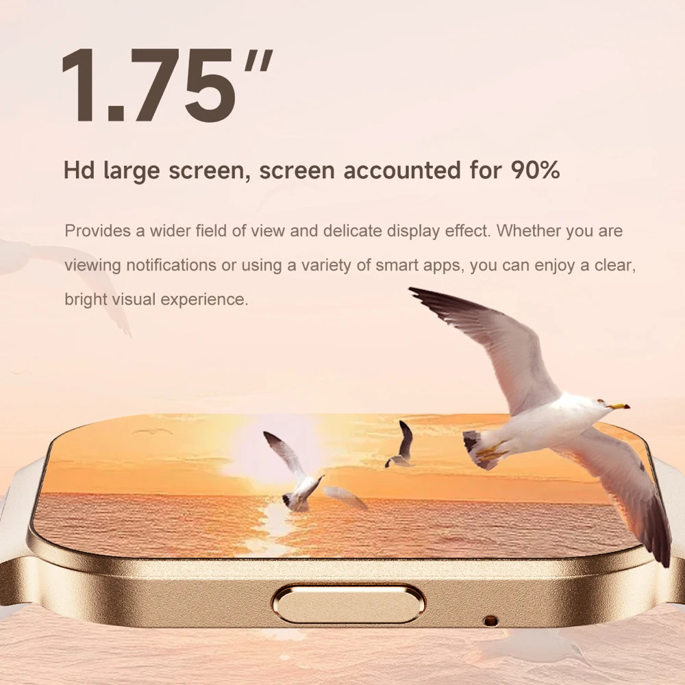 Moda mujer Smartwatch BT llamada impermeable señora pulsera ritmo cardíaco deporte Fitness clima reloj inteligente ultrafino cuerpo totalmente metálico - imagen 5