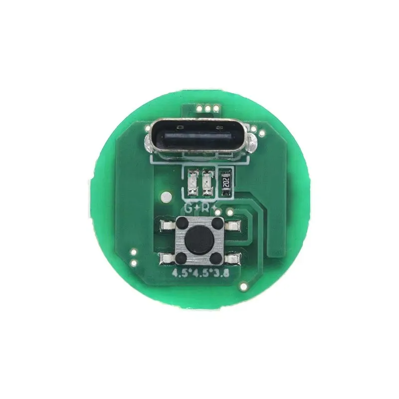 Placa controladora de linterna fuerte, 5W, 10W, Control de tres velocidades, módulo de carga y descarga tipo c, 1/5 Uds. - imagen 3