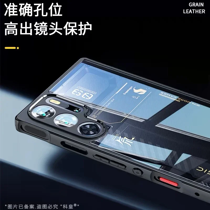 Funda para Red Magic 9S Pro, funda trasera transparente mate para Nubia RedMagic 9 Pro Plus, carcasa protectora para teléfono, parachoques a prueba de golpes - imagen 4