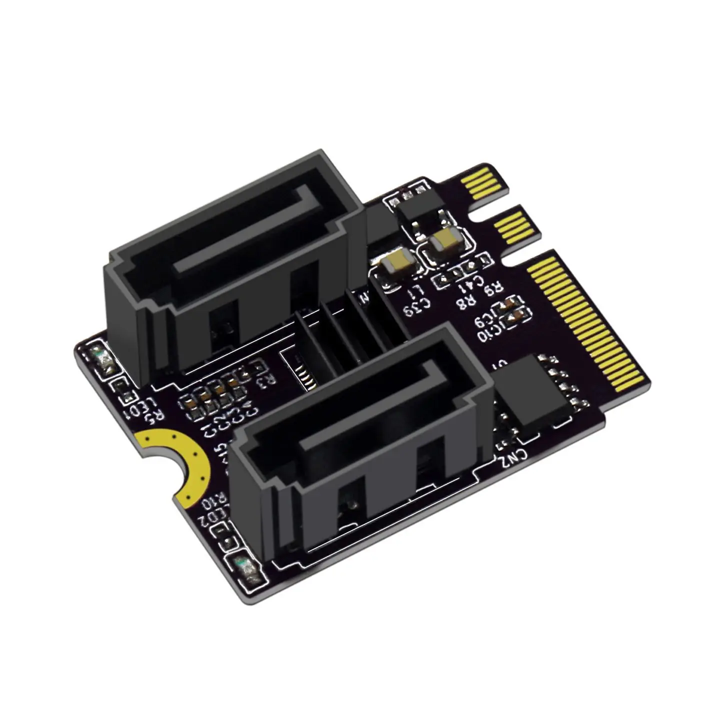 Tarjeta de expansión WIFI M.2 a SATA3.0 KEY a + E Adaptador de disco duro No requiere instalación del controlador - imagen 5