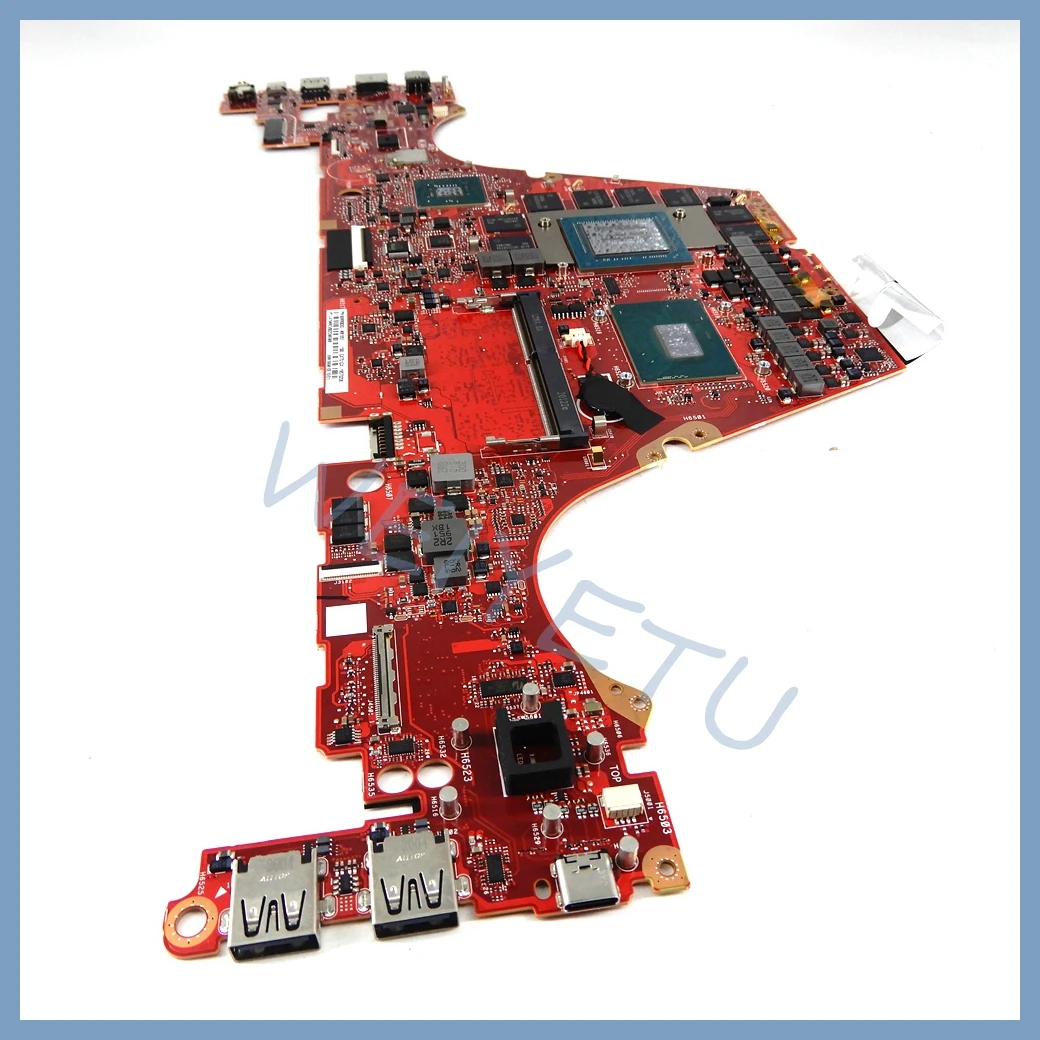 Placa base para ordenador portátil GX701GX para ASUS S17 GX701 GX701GXH GX701GVR GX701GV GX701GXR con i7-8750H CPU RTX2080 GPU 8GB-RAM - imagen 4