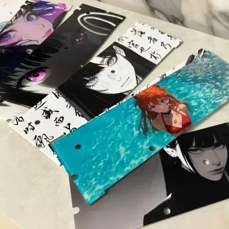 Placa Base de teclado Holy60/GH60/Mad60, figura de Anime personalizada, placa de teclado acrílico para funda de teclado hueco, placa uniforme, regalo DIY - imagen 5