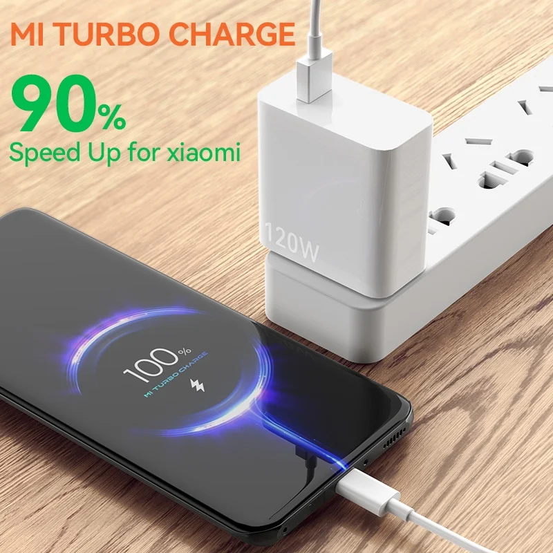 Xiaomi 6A Usb tipo C Cable cargador 120w Turbo Tipo carga rápida para Redmi 13 12 11 10 Pro ultra Poco x3 Redmi Note K70 6050 40 - imagen 4