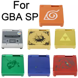 Funda DIY de 7 colores para GBA SP, funda carcasa para Gameboy Advance SP, carcasa de repuesto de reparación de edición limitada