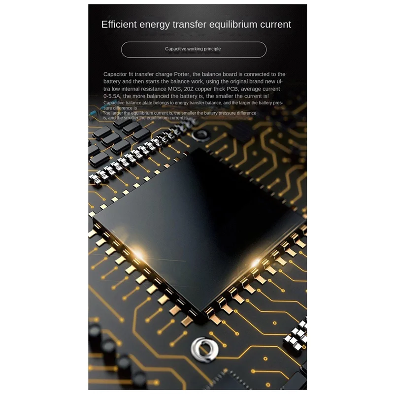 Equilibrador activo de corriente ABWG-5.5A, ecualizador 16S, batería de litio Lifepo4 LTO, ecualizador activo - imagen 5