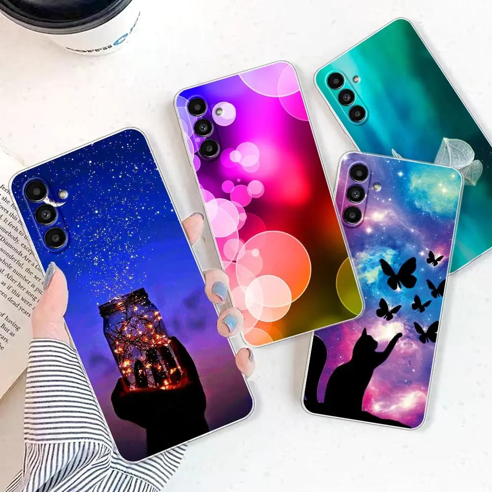 Para Samsung M14 5G, funda de teléfono de silicona suave transparente para Samsung M14, funda M14, funda protectora para Samsung M14, carcasa Coque - imagen 2