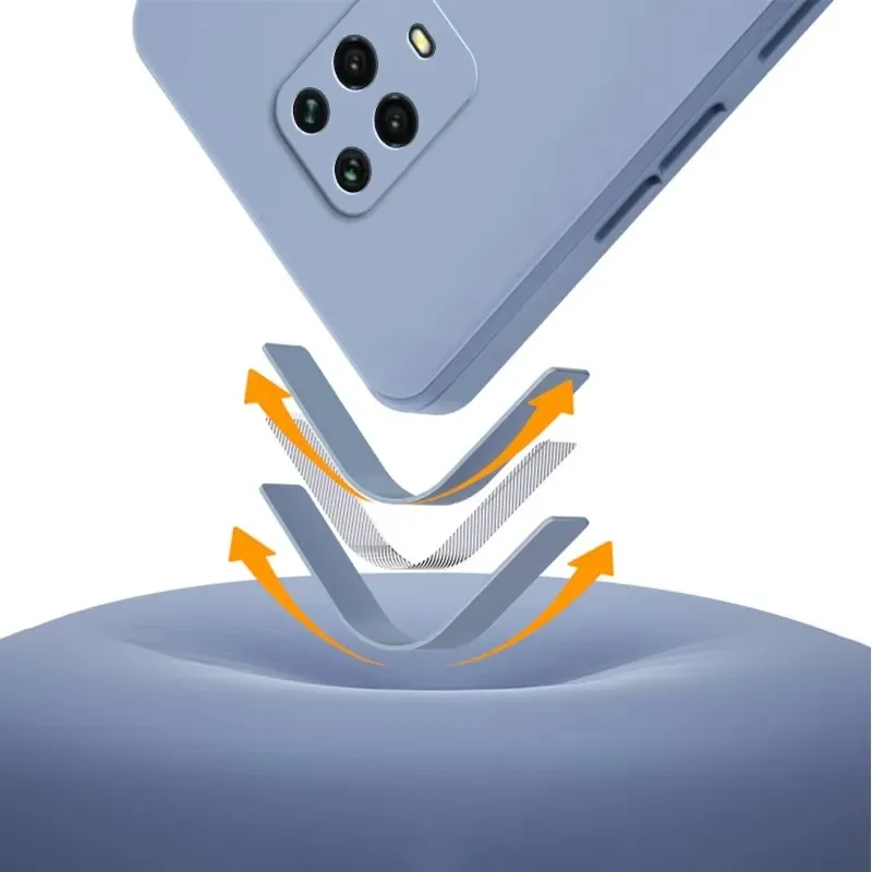 Funda de teléfono con parachoques de onda rizada a la moda para Xiaomi Redmi 9A 9T Redmi Note 7 8, funda de silicona suave, protección de lente - imagen 5