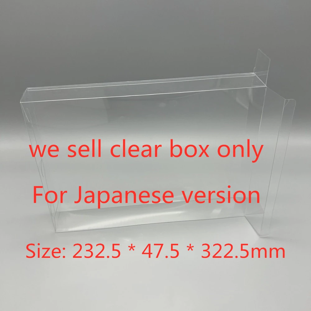 Protector de caja transparente para Nintendo Switch/NS/Fire Emblem Engage/JPN, Cajas de colección, carcasa de juego de almacenamiento TEP, vitrina transparente - imagen 4