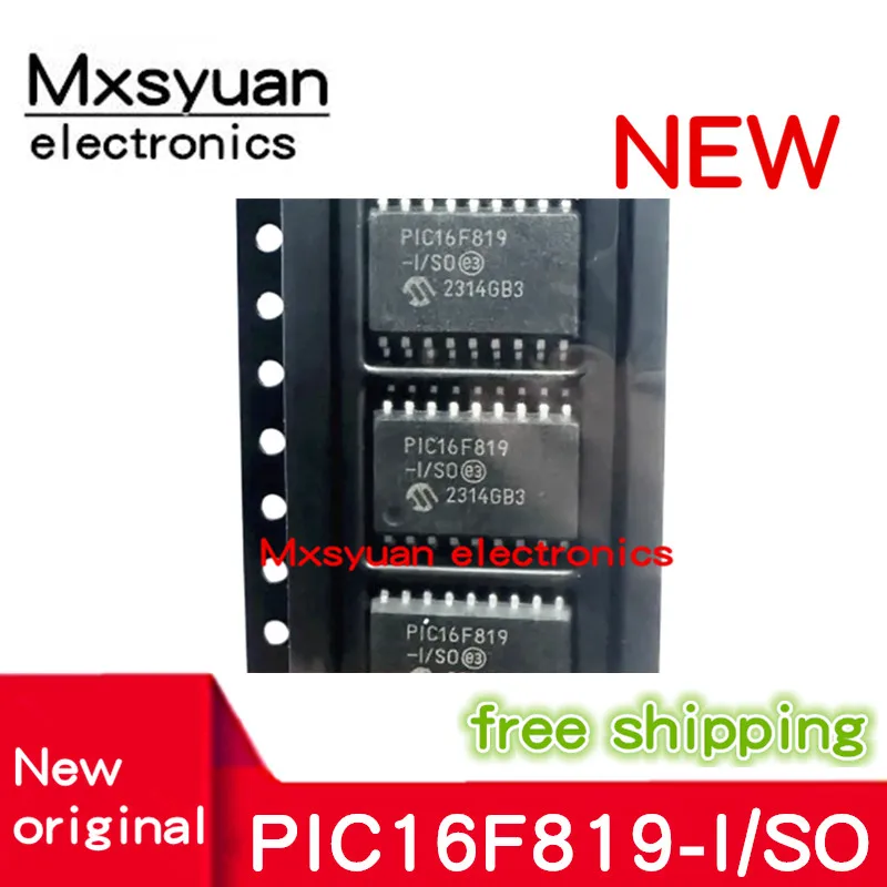 Lote de 10 unidades-50 unidades de PIC16F819-I/SO PIC16F819T-I/SO PIC16F819 SOP18 Mxsyuan 100% nuevo y original