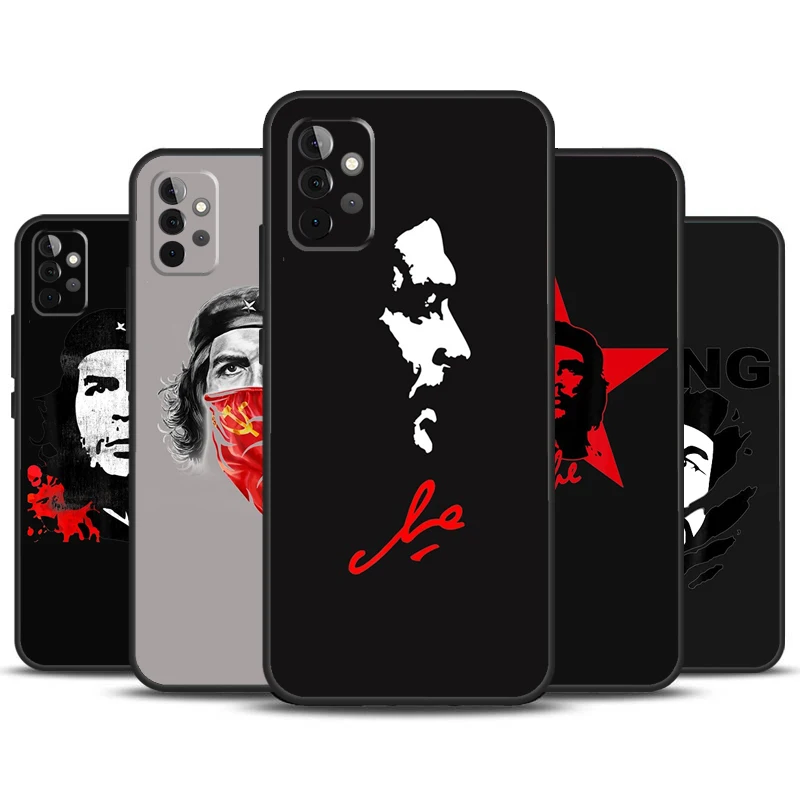 Che Guevara funda de cigarro para fumar para Samsung Galaxy A52 A72 A13 A33 A53 A14 A24 A34 A54 A15 A25 A51 A71 A12 A32