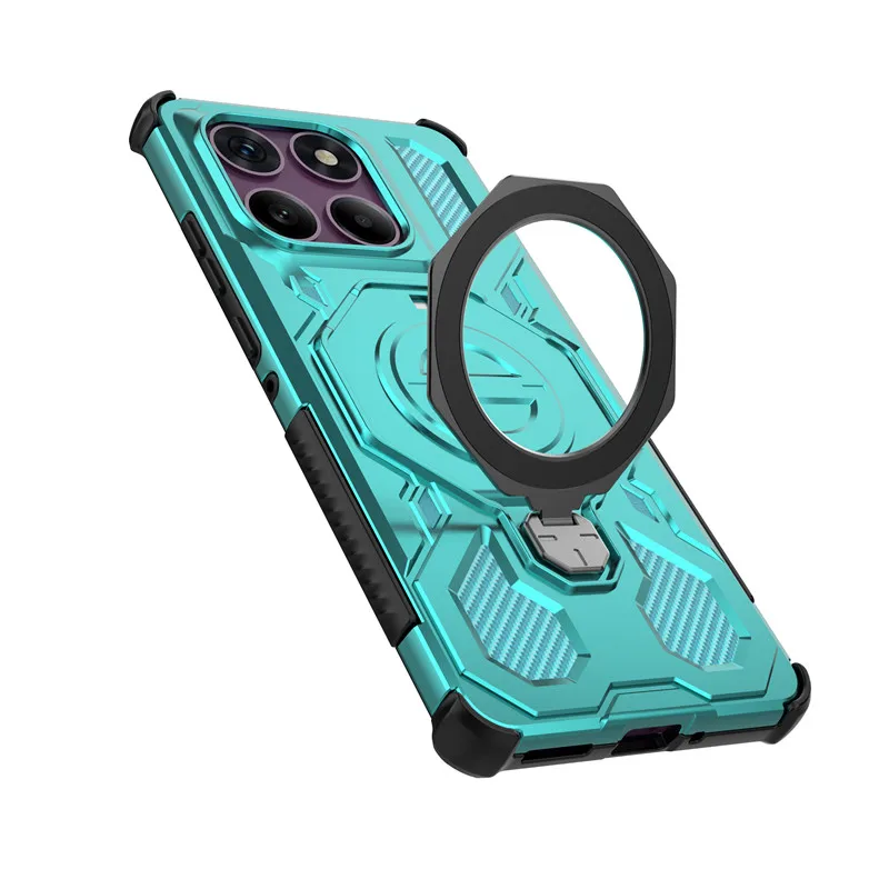 Para Motorola Edge 60 Pro funda Moto Edge 60 Pro funda con soporte magnético de carga inalámbrica funda protectora para teléfono en Moto Edge 60 Pro - imagen 5