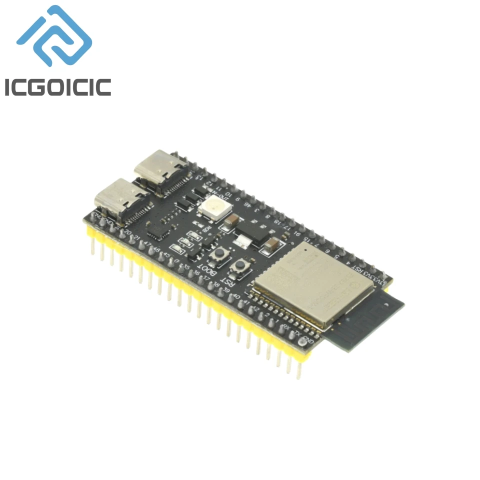 ESP32-S3-DevKitC-1 WiFi + Bluetooth compatible con Internet de las cosas tipo C Placa de desarrollo Placa central ESP32-S3-WROOM-1 - imagen 2