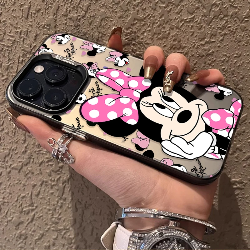 Funda bonita de Mickey Minnie de Disney para Samsung Galaxy S23 S24 S25 S22 Ultra S21 Plus FE A56 A36 A26 5G A16 A06 4G Note 20 - imagen 5