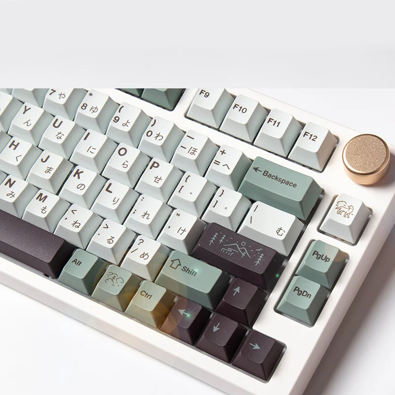 GMK-Teclas de antiniebla DE NOVIEMBRE, accesorio para teclado mecánico, perfil de cereza, tinte PBT, sublimación, para MX Switch 61/64/68/141, 87/960 teclas - imagen 4