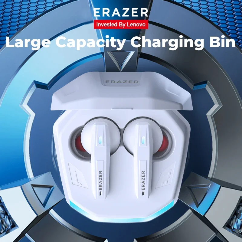 ERAZER XT86 auriculares para juegos Bluetooth 5,4 auriculares inalámbricos auriculares estéreo con micrófono auriculares GM2 de baja latencia - imagen 5