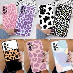Samsung Galaxy A53 5G – Funda Protectora Silicona Leopardo