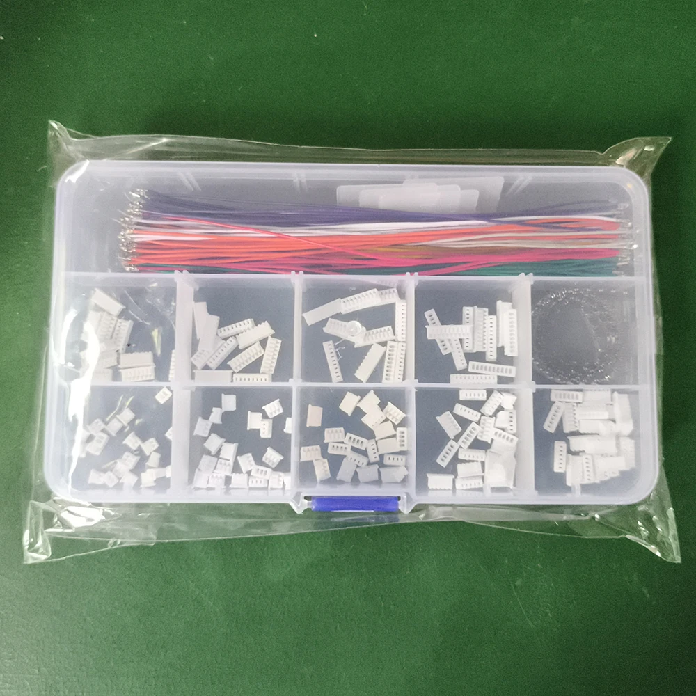 1 caja de conector Micro JST 1,25, carcasa de 2/3/4/5/6/7/8/9/10 pines y Cables prensados compatibles con JST 1,25mm 15CM 28AWG - imagen 2